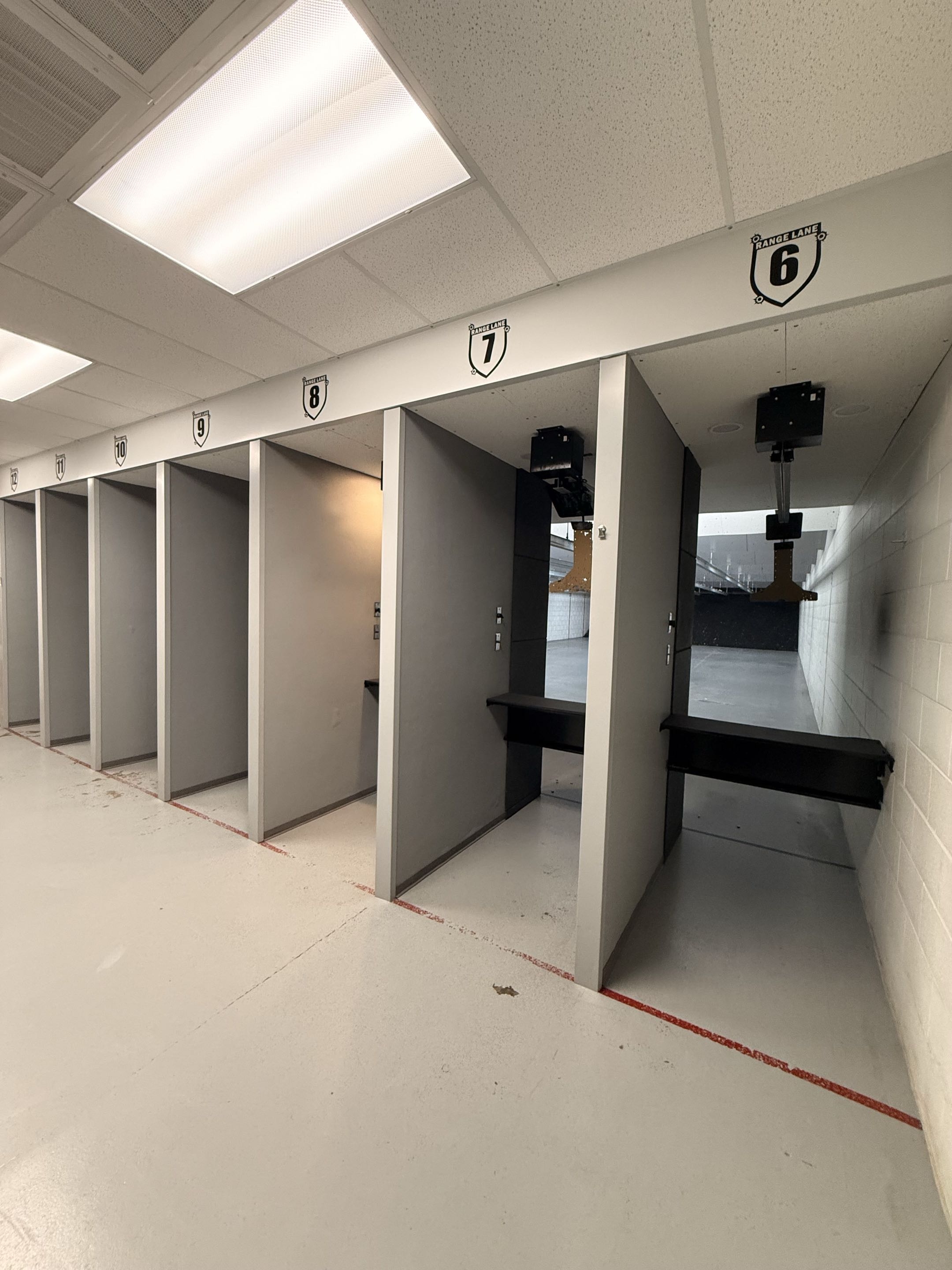 Lead Bunker indoor range lane 2
