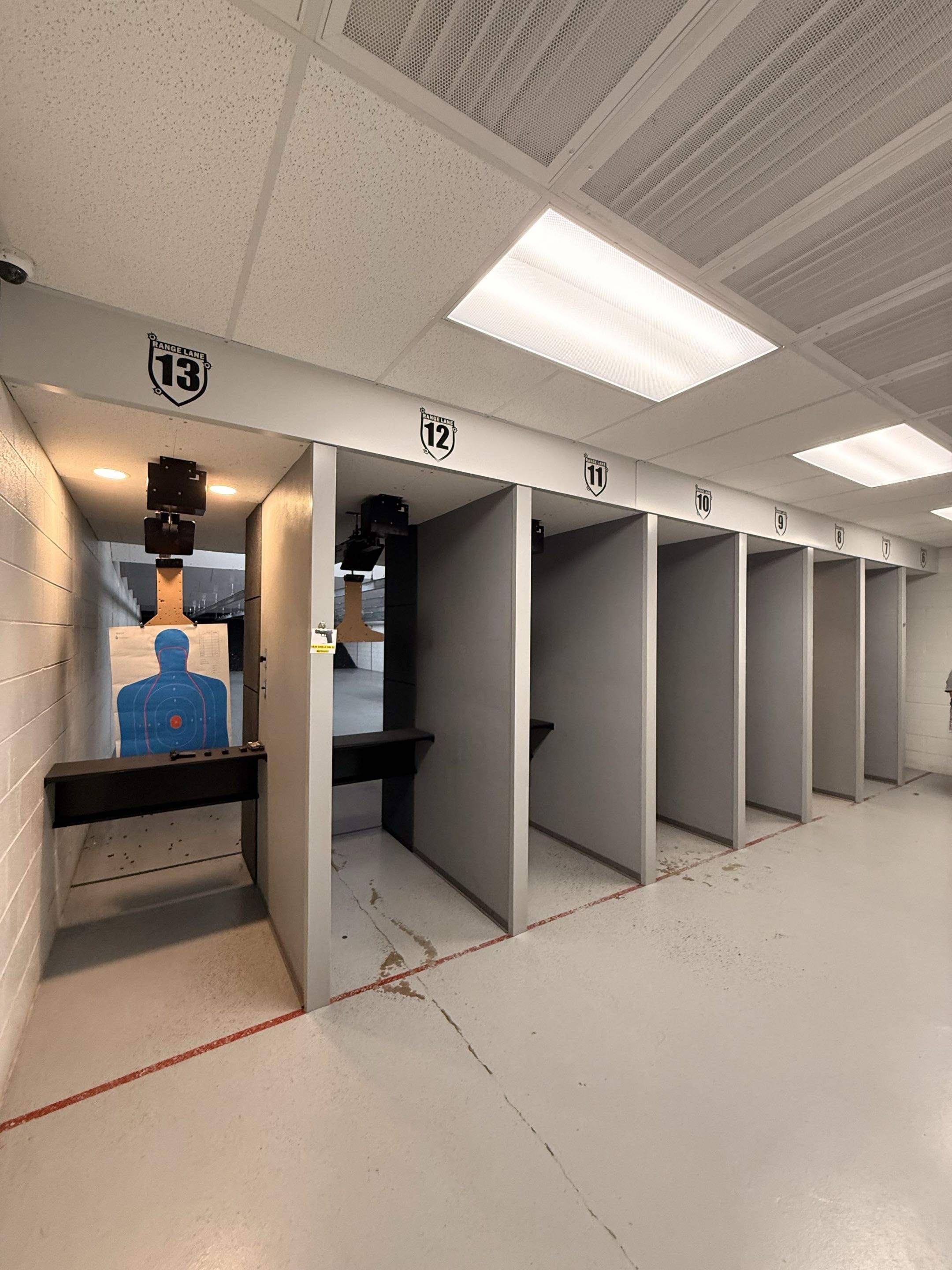 Lead Bunker indoor range lane 4